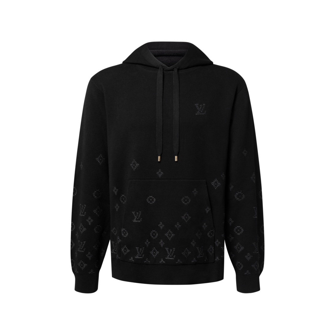 Gradient Signature Jacquard Hoodie - Ready-to-Wear 1AKRMS | LOUIS